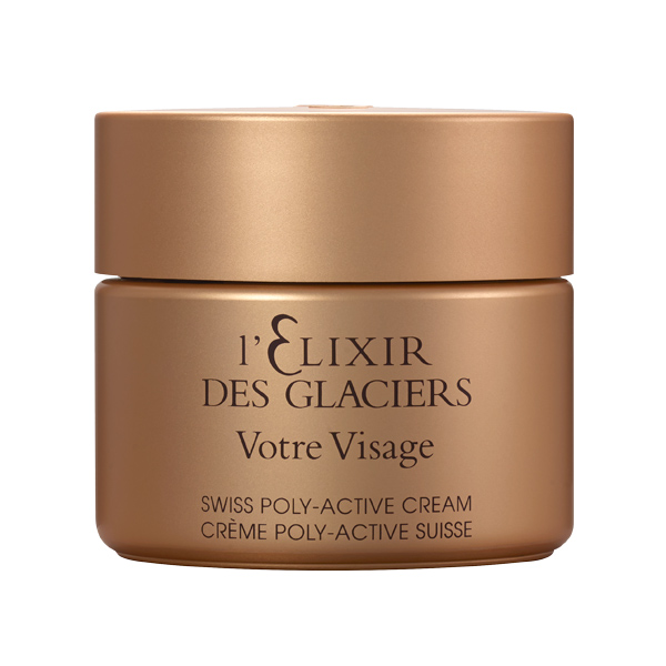 Crème Visage L'Elixir Des Glaciers Valmont - Hydratante Et Raffermissante, 50 Ml